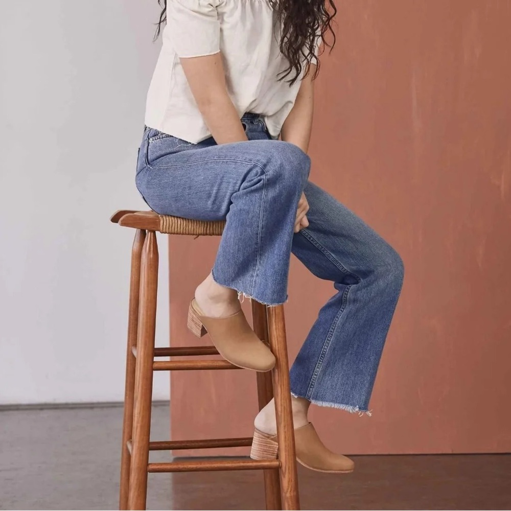 Nisolo Brown Block Heel Mules - Picture 4 of 14